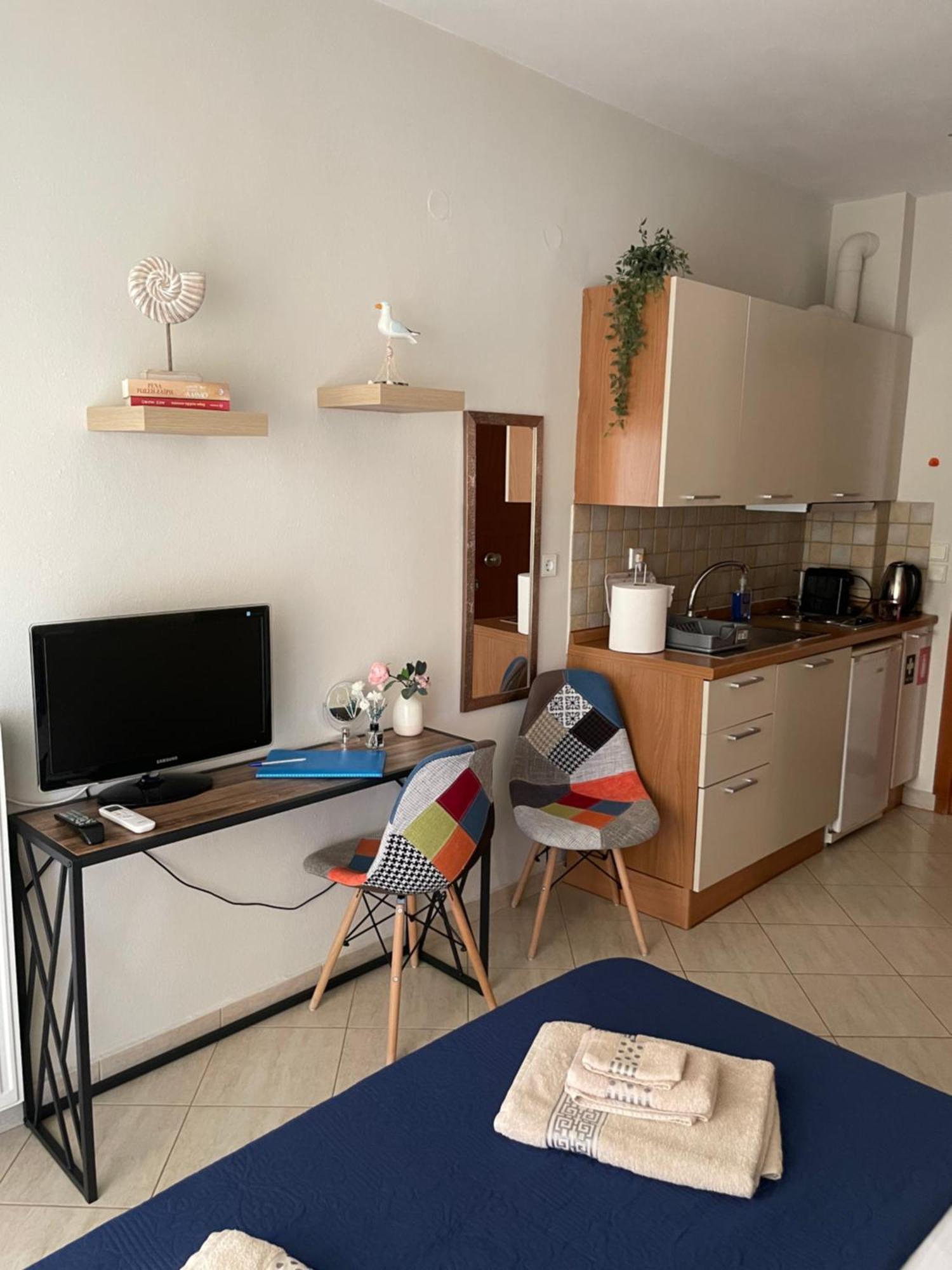 Φωτεινό Studio Με Θεα Θάλασσα Александроуполис Экстерьер фото